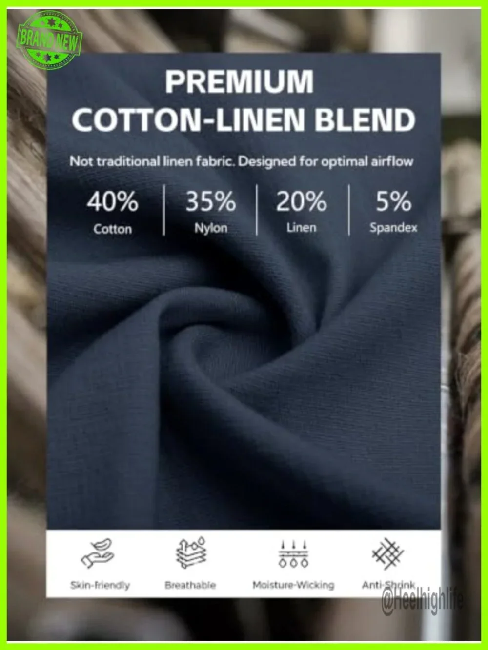 Wide Leg Linen Palazzo Pants with Pockets